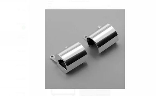 Plastic Silver Color And Chrome Finish 2 Pcs Of Laptop Hinge Cap With Anti Crack Properties