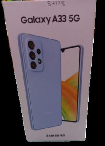 Silver Color Samsung Galaxy A33 With 8gb Ram And 128gb Internal Storage