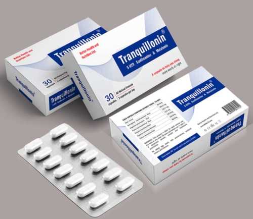 Tranquillonin White Capsules Pharmaceutical Medicine
