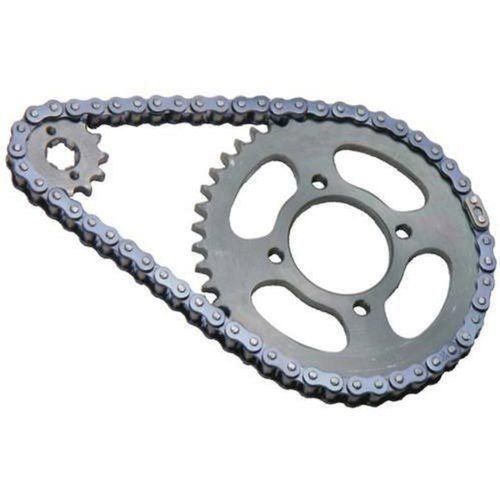 Two Wheeler Chain Set With Carbon Steel Materials And Rust Resistant, Durable Vehicle Type: Bike