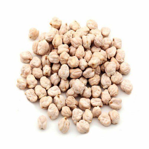White Colour Chickpeas With 6 Months Shelf Life, Rich In Potassium, Magnesium, And Vitamins