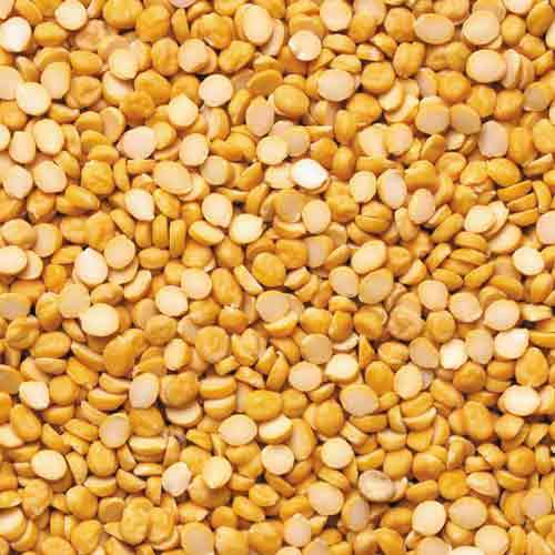 Yellow Colour Round Shape Chana Dal With 6 Months Shelf Life And Rich In Protein, Minerals, Magnesium And Zinc