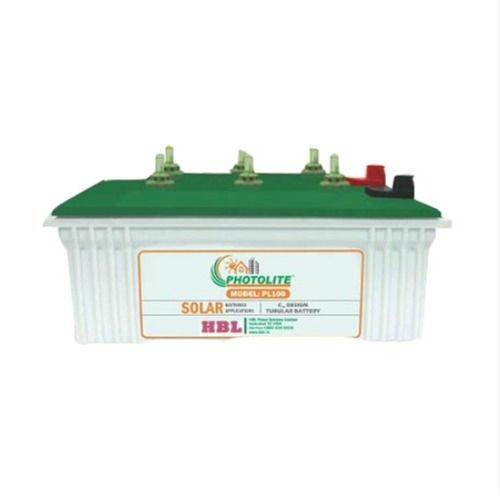 White 80 Ah, 12 Volt And Photolite Hbl Tubular Battery With 2 Years Warranty