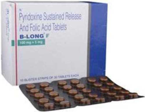 B Long Pyridoxine Sustained Release And Folic Acid Tablet General 