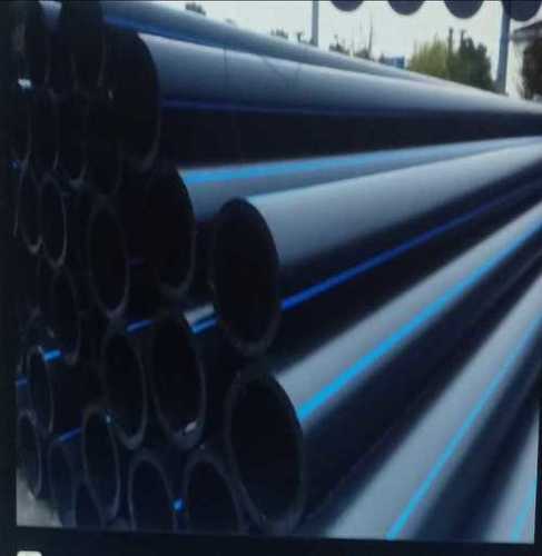 Eco Friendly Black Round Hdpe Pipe For Drinking Water, Length Of Pipe 6 Meter