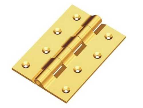 Rust Proof Polished Brass Door Hinges