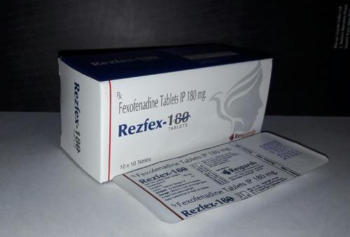 Fexofinadine Ip 180mg Tablets For Treat Watery Eyes Runny Nose Tingling Eyes/nose Wheezing And Hives