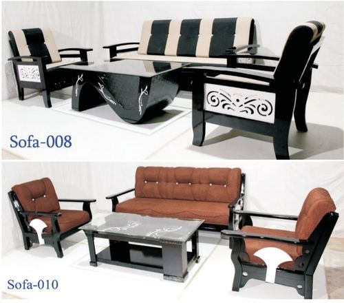 Highly Durable and Fine Finish 100% Natural Wooden Sofa Set