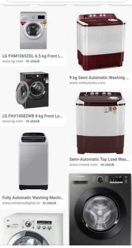 Highly Durable Fully Automatic Rust Resistant Washing Machine 