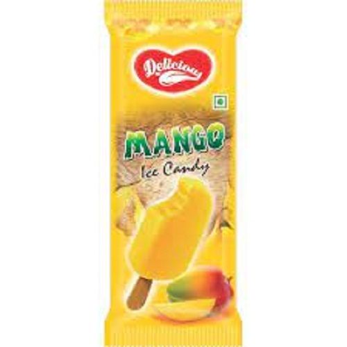 Hygienic Prepared Easy To Digest Mango Flavour Rich In Taste Mango Ice Cream