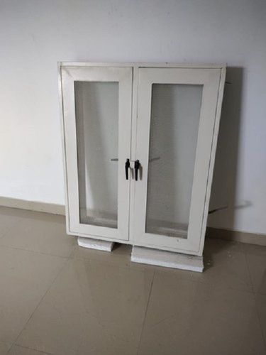 White Solid Strong Long Lasting Durable Powder Coated Steel Window For Home And Office