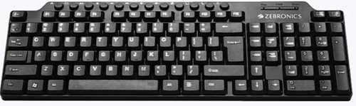 Black Sturdy Construction Super Quite Plunger Keys Spill Resistant Wired Computer Usb Keyboard