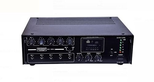 Black  90 W Amplifier With Digital Media Player For Party 