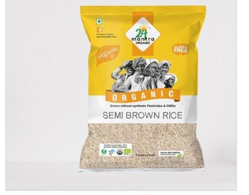 1 Kg Brown Color Medium Grain Organic Idly Rice With High Nutritious Value