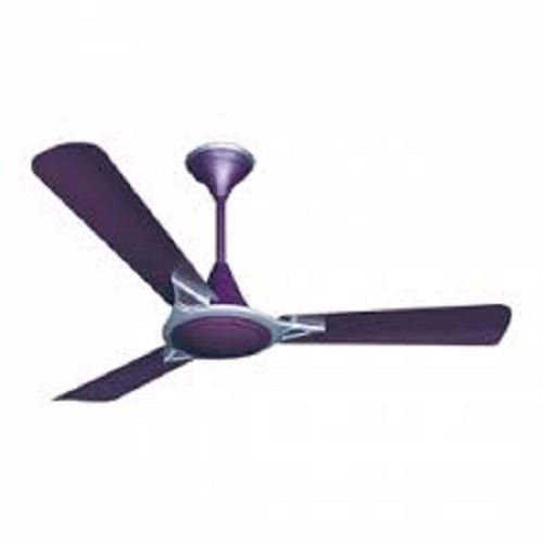 3 Blade Purple And White Colour Electrical Ceiling Fans for Home and Hotel