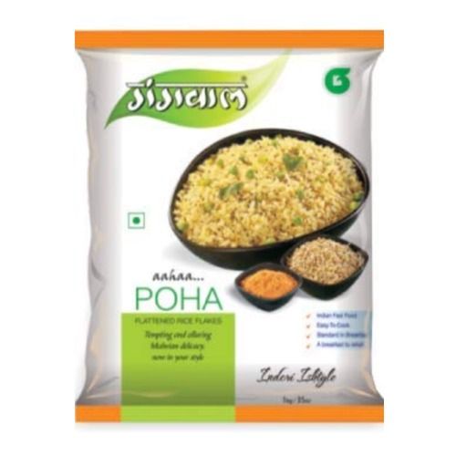 500 Gm Brown Color Fresh Gangwal Poha With High Nutritious Value And Taste
