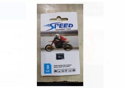 8Gb Speed Micro Sdhc Card Used For Expand The Storage System Of Smartphones, Dro Nes, Gaming Devices Body Material: Plastic