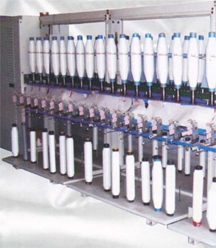 Automatic 1 To 5 Hp Power Textile Cop/bottle Winder, Yarn Speed 300-700 Mtr/minute