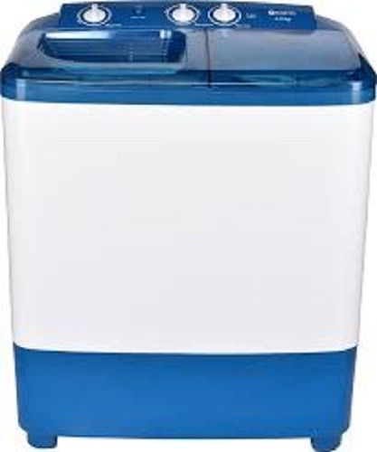 Blue And White Color Semi-Automatic Top Loading Washing Machine Double Waterfall