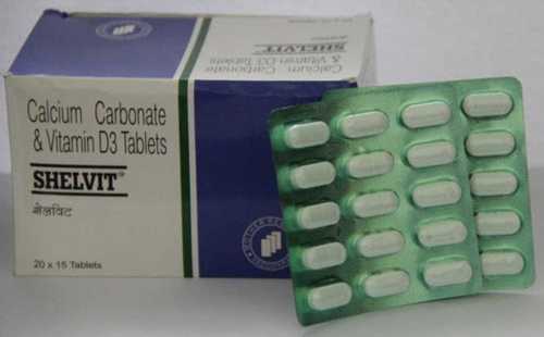 Calcium Carbonate And Vitamin D3 Tablets General Medicines