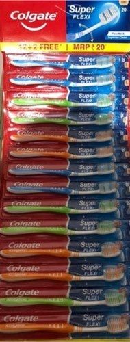 Durable Multicolor Super Flexi Soft And Perfect Clean Colgate Toothbrush