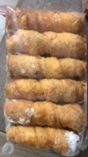 Eggless And Fresh Puff Cream Roll Filled With Vanilla Cream 