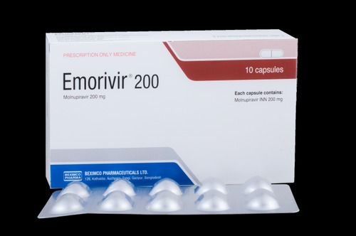 Emorivir 200 Molnupiravir Tablet 200 Mg,10 Capsule  Storage: Cool And Dry Place