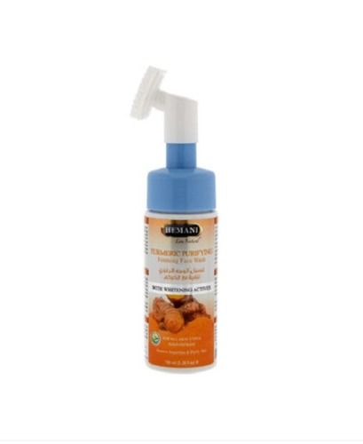 Safe To Use Hemani Turmeric Purifying Foaming Face Wash With Whiting Actives