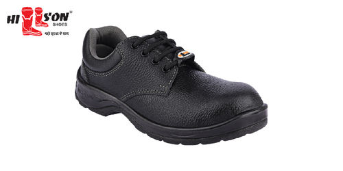 Hillson Black Color Comfortable And Washable Industrial Safety Pvc Shoes Heel Size: Low