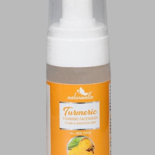Naturevella Turmeric Foaming Face Wash For All Types Of Skin With 24 Month Shelf Life