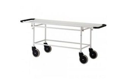 Portable Wheel Mounted Hospital Stainless Steel Patient Stretcher Trolley