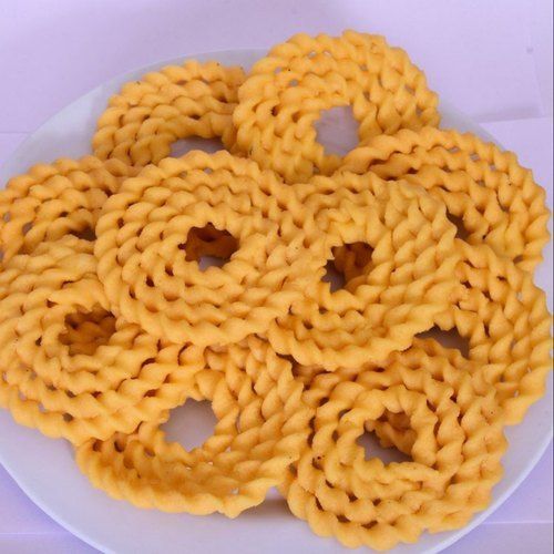 Salty And Spicy Nutrition Enriched Round Fried Murukku Snack Foods