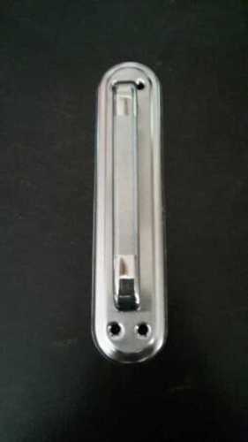 Silver Stainless Steel Door Plate Handle, 15-20 Micron, Corrosion Resistance And Rust Proof