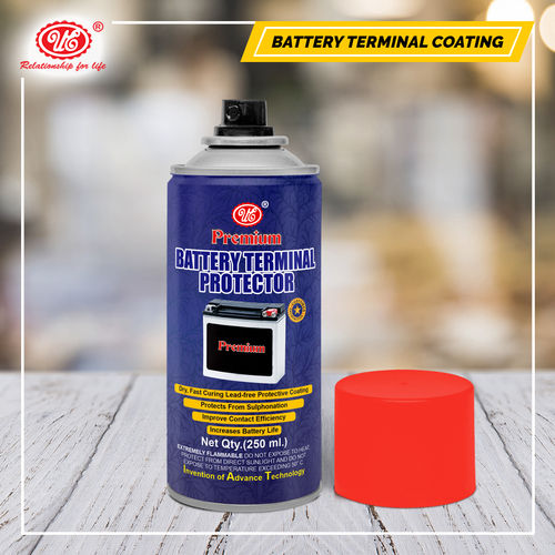 Eco Friendly Ue Premium Battery Terminal Coating Spray - 250 Ml (Cable Connector Corrosion Protection)