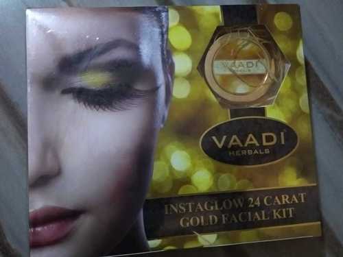 Golden Vaadi Instaglow 24 Carat Gold Facial Kit Removes Blemishes And Dark Spots