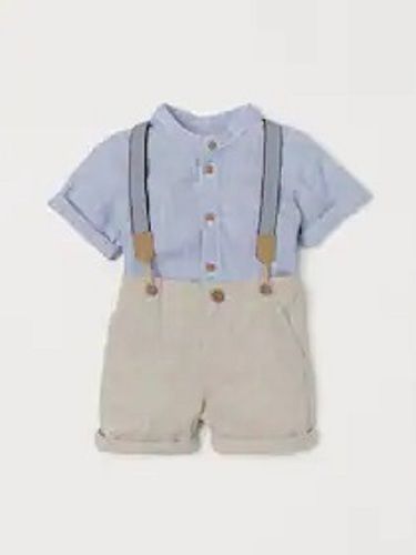  Tom Carry Baby Boys Short Pant Outfit Collar Neck Short Sleeves Top With Button Closure Style Age Group: 6-12 Month