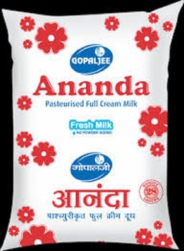 Delicious Rich Calcium Pure And Fresh Ananda Full Cream Milk 1 Litter Pouch Pack
