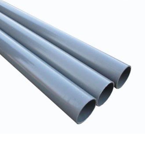 Grey Heavy-Duty Crack-Resistant Round 6-Meter 160Mm Pvc Plastic Pipes Length: 6  Meter (M)