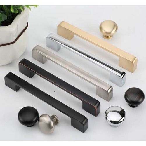 Metal Nickel Finish Brass Cabinet Handle For Cabinet Fitting, Available In Various Color