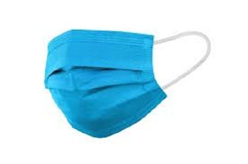 Non Woven Blue Color Disposable 3 Ply Surgical Personal Care Face Mask