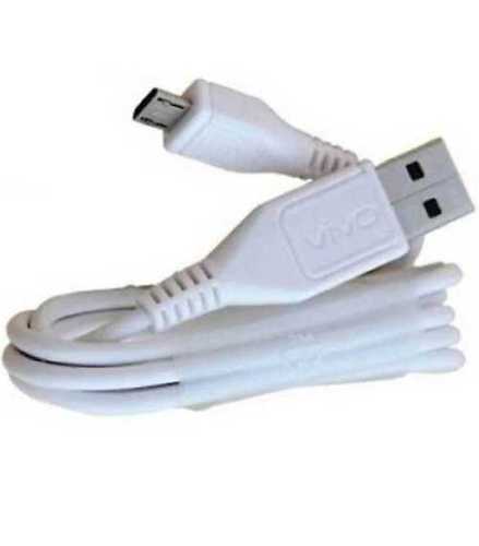 White Portable And Light Weight Usb Mobile Charging Data Cable For All Brand