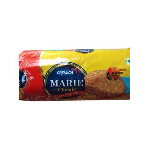 Round Shape Crispy Gluten Free And Natural Vegan Cremica Tasty Marie Biscuit Fat Content (%): 25 Grams (G)