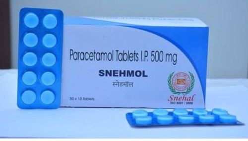 Snehamol Paracetamol Tablet IP 500 Mg For Fever And Relieves Minor Aches And Pains