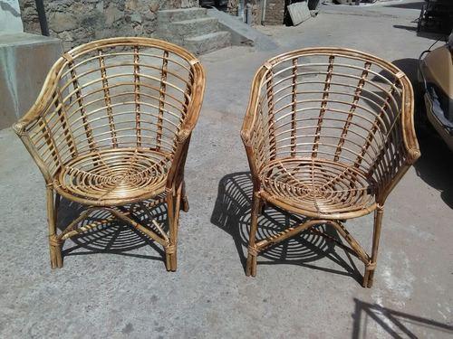 Trendy And Elegant Sustainable Brown Outdoor Bamboo Chair For Sitting