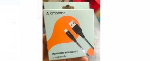 Ambrane Fast Charging Micro USB Cable For Mobile And Computer
