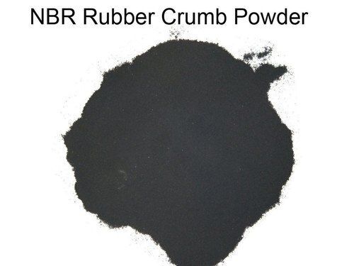 Black Color Nbr Crumb Rubber Powder For Automobile Industry Hardness: No