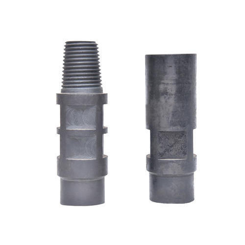 Grey Drill Pipe Adaptor, 61 Mm Thread Length, Size 2 Inch, Rotation Degree 5 Inch