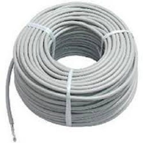 Gray Heat Resistance Electric Pvc Coated Copper Wires For Home And Hotels (90 Meter)