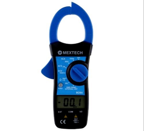 Industrial Digital Clamp Meter - Color: Blue
