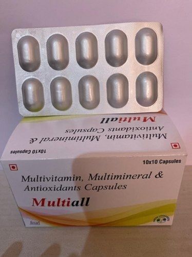 Multiall Multiall Multivitamin, Multimineral And Antioxidant Capsules, 10X10 Blister Pack General Medicines